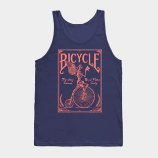 Cool Tees Vintage Bicycle Skull Tank Top